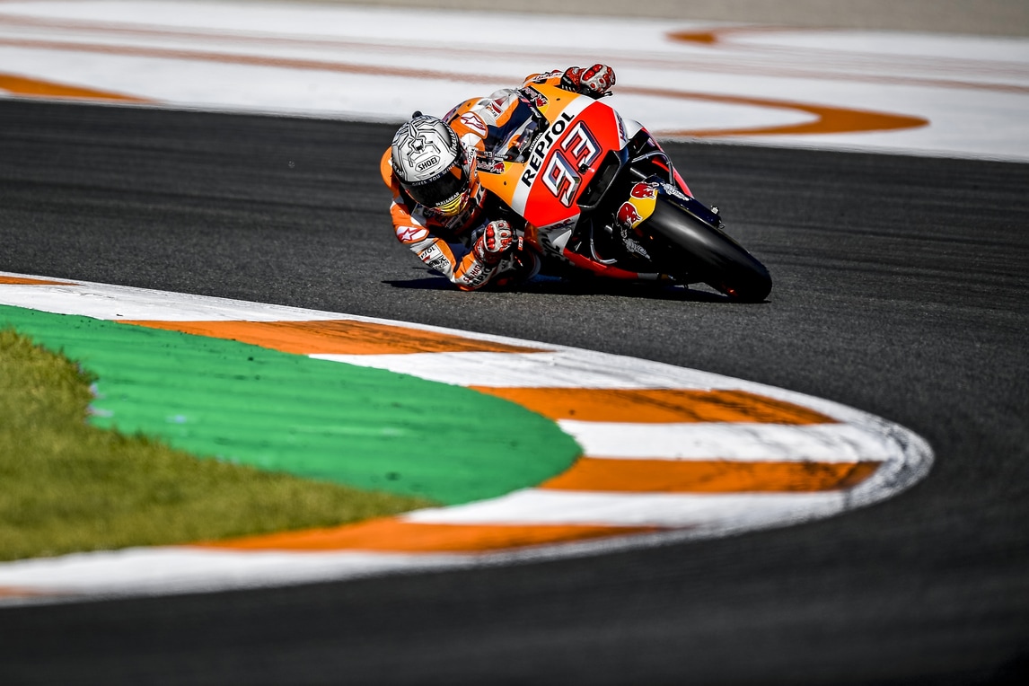 Test Valencia day2: Marquez ancora il più veloce della mattina