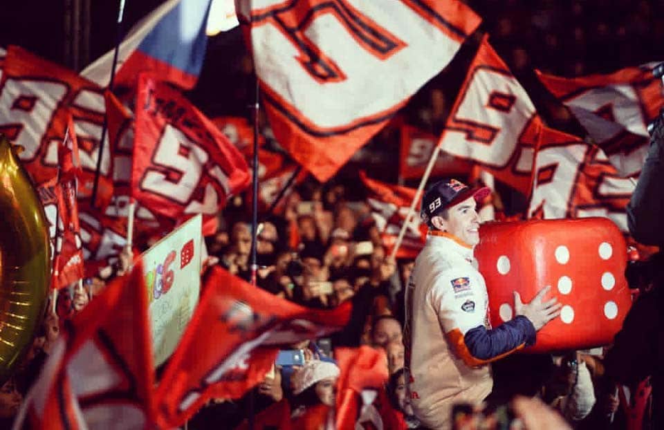 Marquez festeggia a Cervera il sesto titolo mondiale