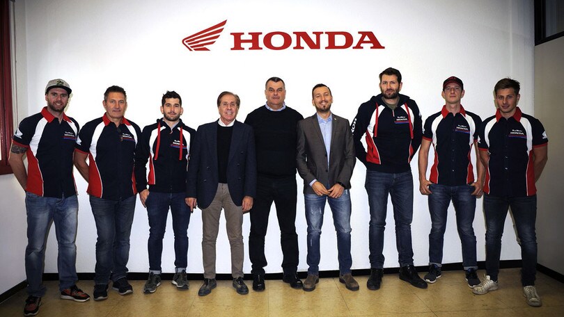 Presentato l'Honda Red Moto Enduro Team