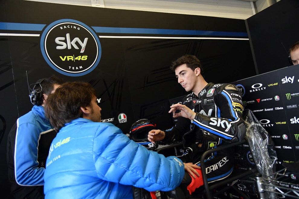 Test Moto2 e Moto3: Bagnaia e Bastianini i più veloci del day2