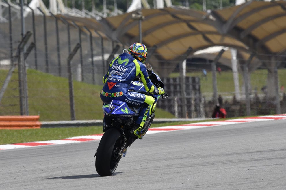 Test Yamaha a Sepang: quattro moto a disposizione dei piloti