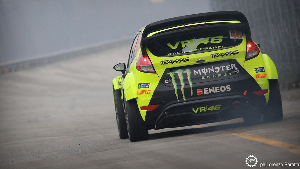 Valentino Rossi al Monza Rally Show