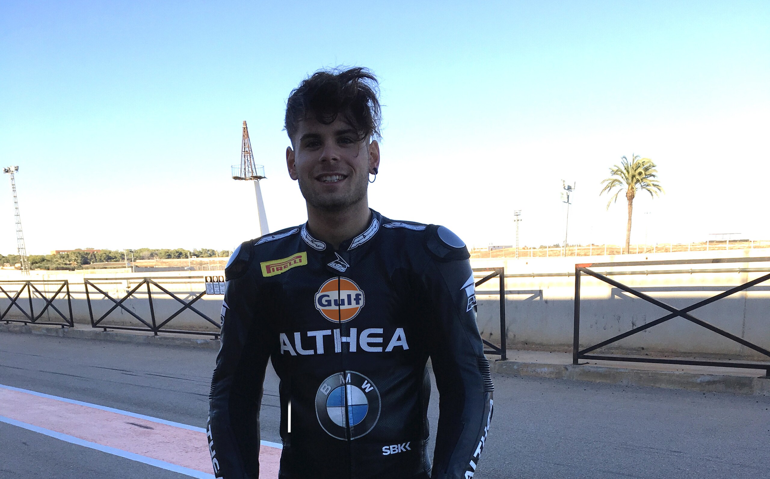 Delbianco in STK 1000 con Gulf Althea BMW Racing