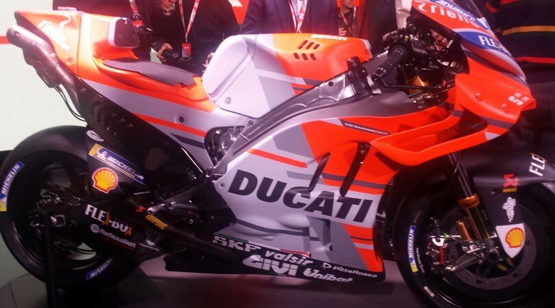 Desmosedici GP18, ecco la 'bella in grigio' - VIDEO