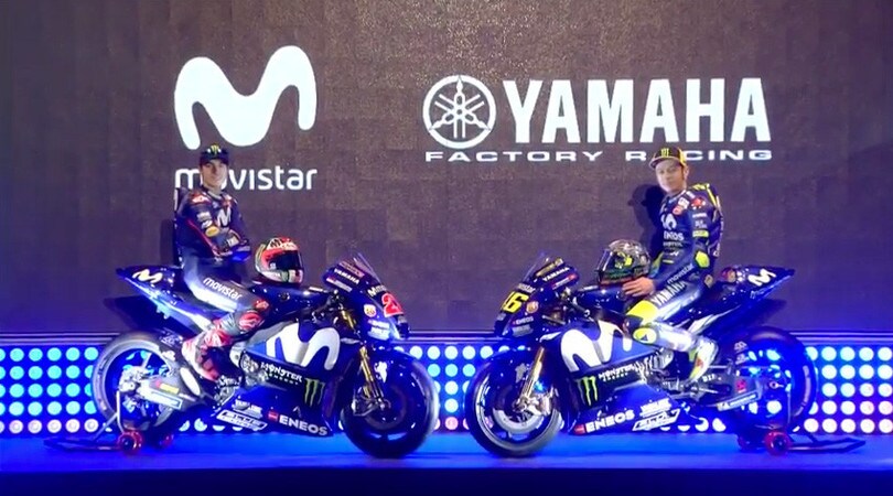 Ecco la nuova Yamaha MotoGP con Rossi e Vinales - FOTO