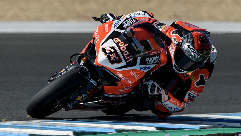 SBK, test Jerez, Melandri: 'Serve un altro passo avanti'