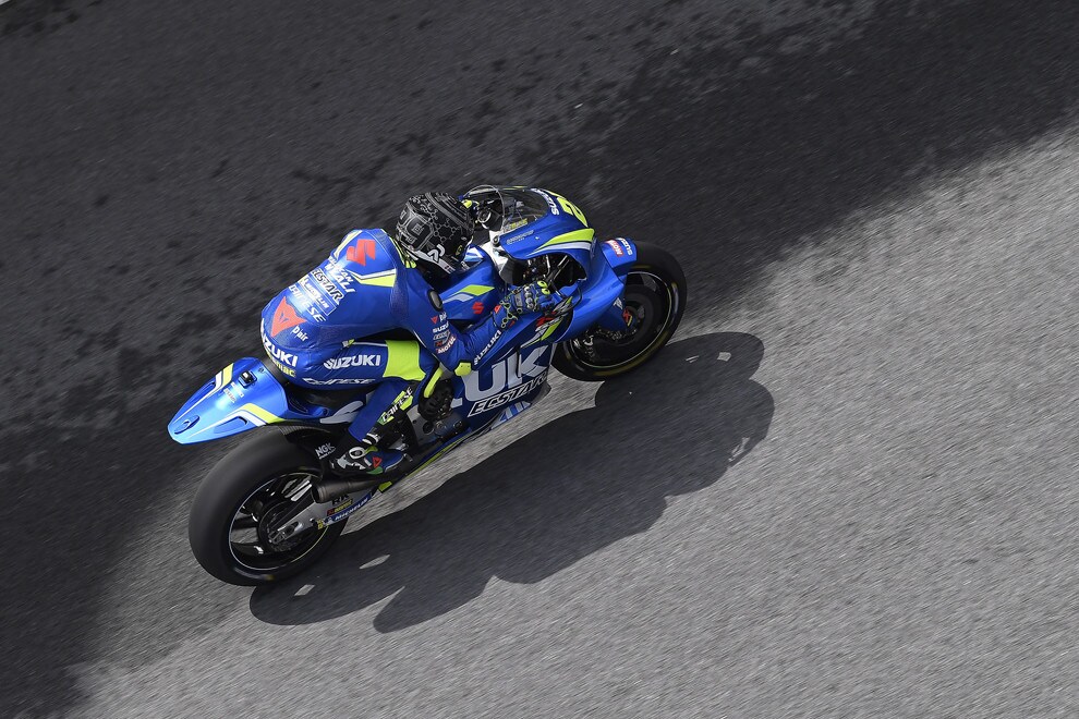 Iannone sulla nuova Suzuki: ‘Il motore 2018 mi piace’