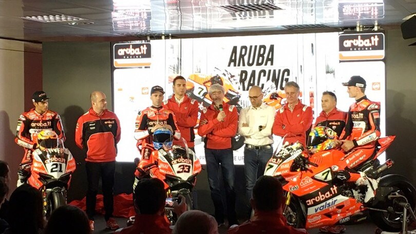SBK: Svelata la Ducati Panigale di Davies e Melandri