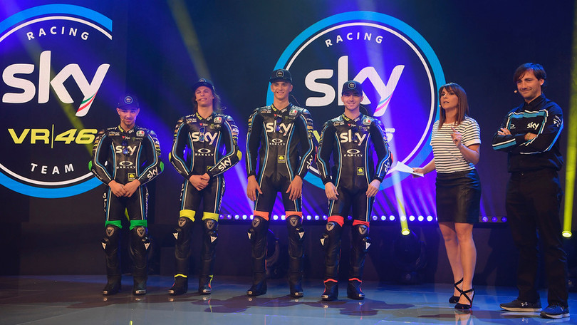 Moto3 e Moto2: Presentato lo Sky Racing Team VR46
