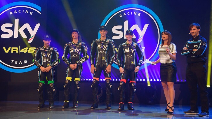 Moto3 e Moto2: Presentato lo Sky Racing Team VR46