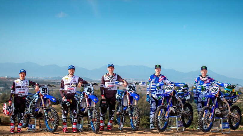 Mondiale Cross: Yamaha annuncia lo squadrone