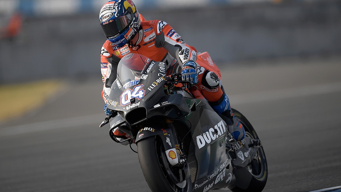 Test Thailandia, Dovizioso: "La velocità è buona..."