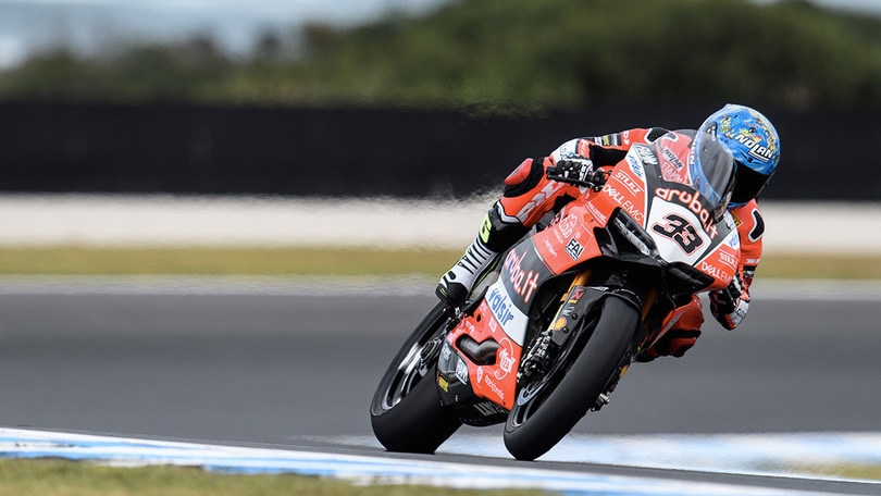 Test Australia: Melandri leader del Day1