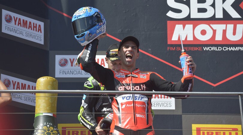 SBK Australia, Melandri: 'Una manche pazza'