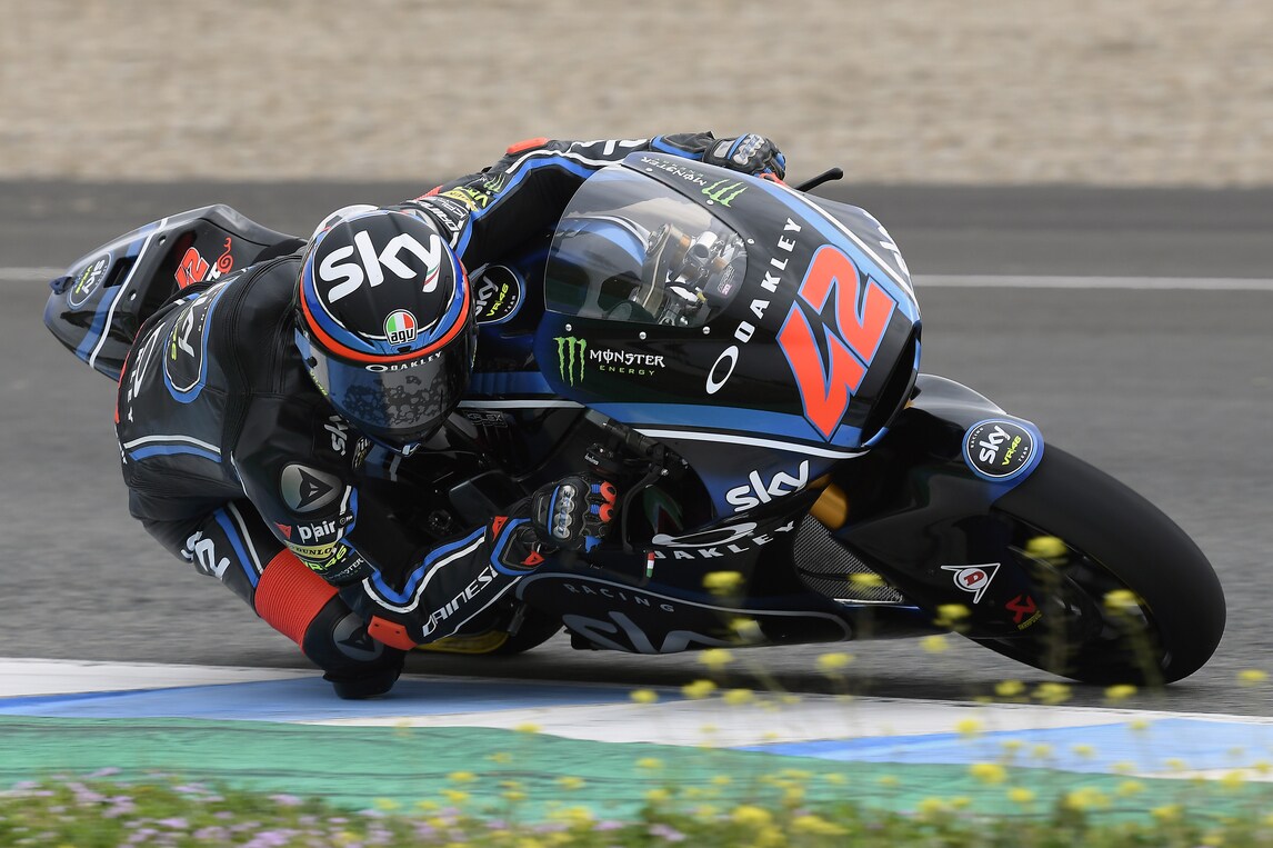 Test Jerez Moto2 e Moto3: svettano Bagnaia e Canet