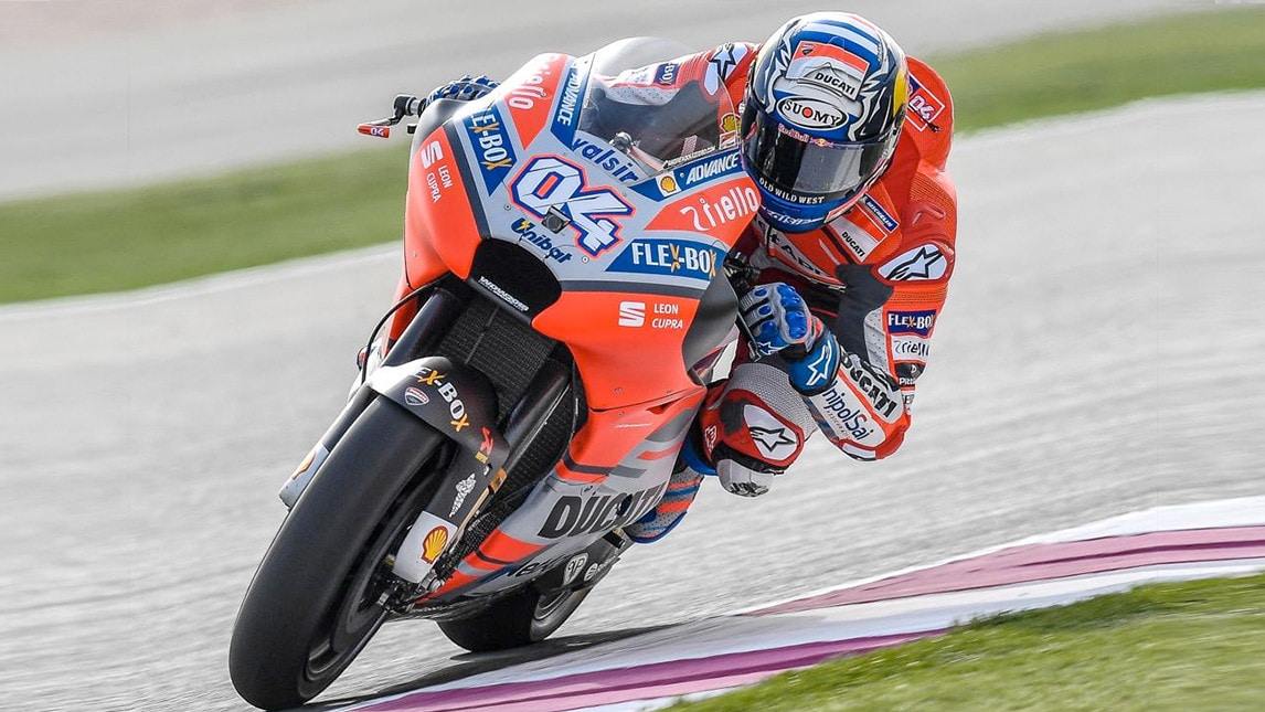 MotoGP, Qatar: Dovizioso e Rossi davanti a tutti in FP1