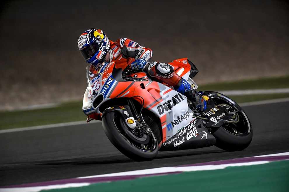 MotoGP Qatar, FP2: doppietta Ducati ma la Suzuki è lì