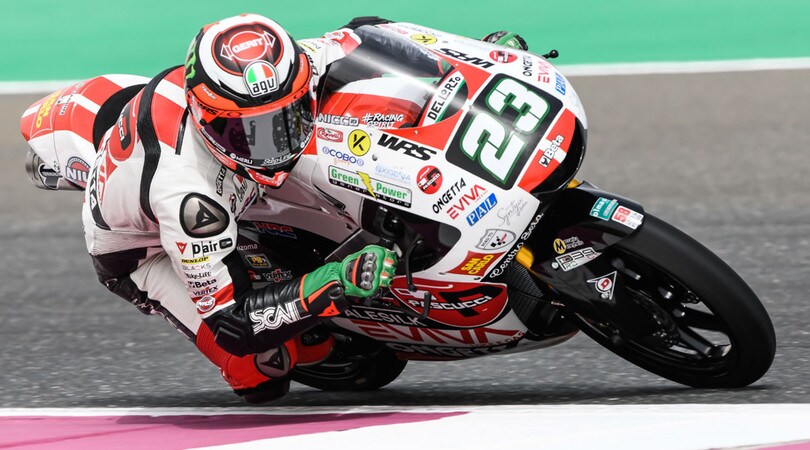 Moto3 Qatar, qualifiche: Antonelli beffa Martin