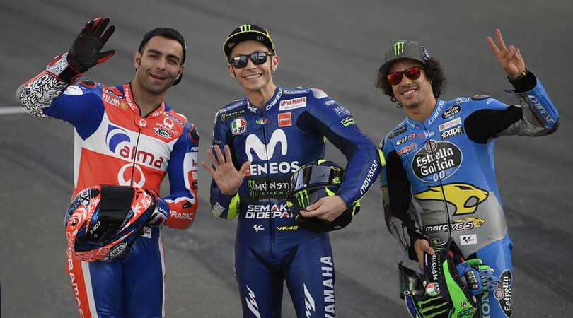 Rossi, Marquez, Dovizioso e gli altri: il backstage della foto di gruppo!