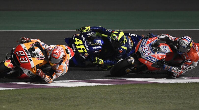 MotoGP Qatar: le foto più belle della gara