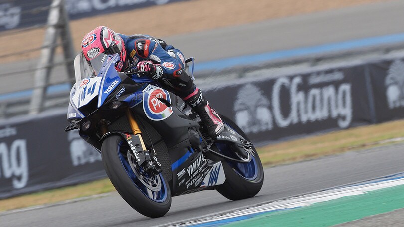 Supersport: Mahias leader delle libere in Thailandia