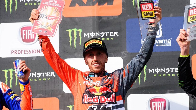 MXGP Redsand, Cairoli: 'Bello riportare la tabella rossa sulla mia KTM…'