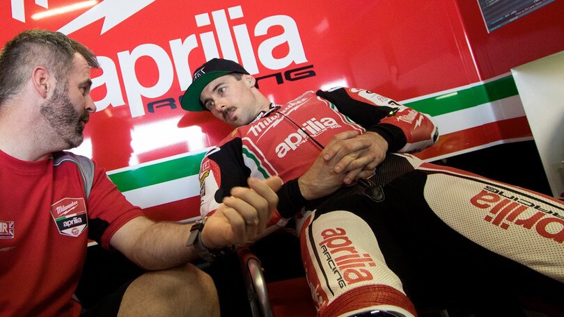 SBK, frattura del bacino per Laverty
