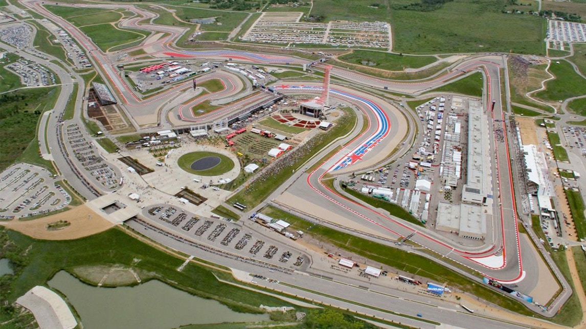MotoGP: lavori in corso al COTA di Austin