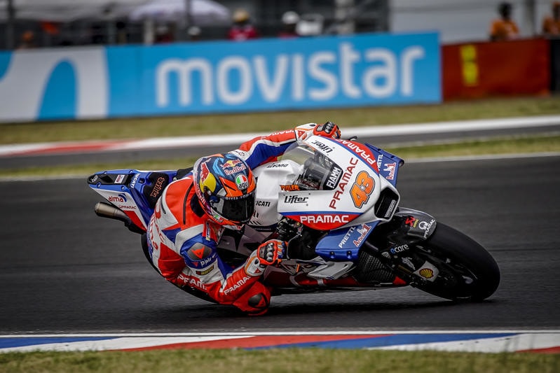 Argentina, Qualifiche MotoGP: la Ducati di Miller in pole