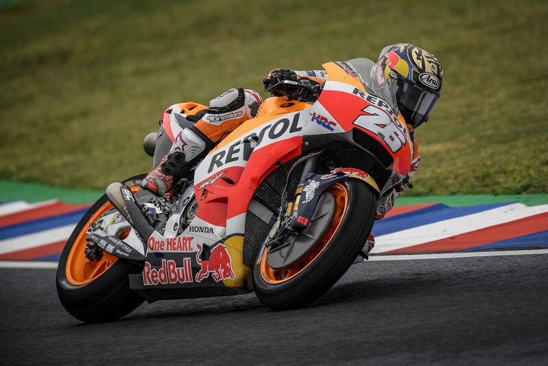 Pedrosa: 'la direzione gara deve garantire la sicurezza di tutti i piloti'