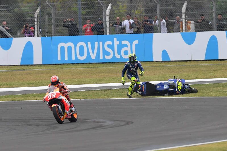 Marquez: ”Rossi ha parlato a caldo, per questo non voglio commentare”