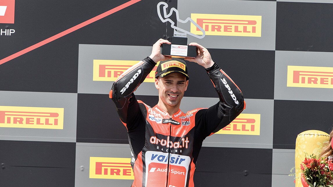 SBK Aragon, Melandri: 'Ho rischiato di cadere'
