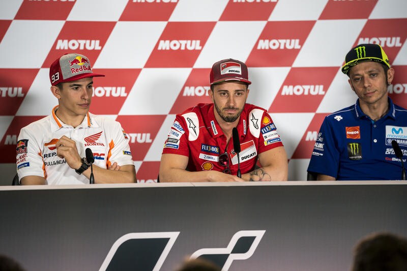 Dovizioso: ‘Ogni volta Marc e Vale saranno lì a litigare’