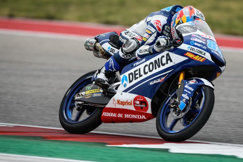 Moto3 USA, gara: Martin davanti alla ‘pattuglia azzurra’