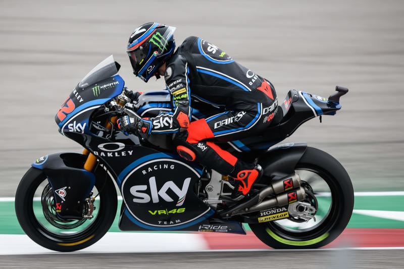 Moto2 USA, gara: Bagnaia, vittoria e leadership