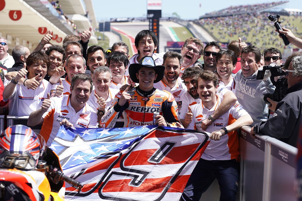 Marquez re di Austin: ‘Non avevo mai fatto una gara così’