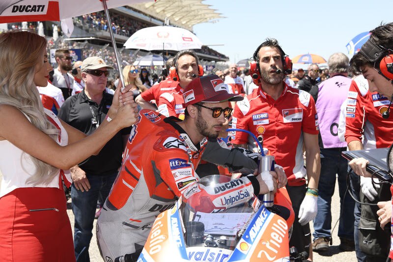 Dovizioso felice a metà: ‘Siamo primi in classifica’