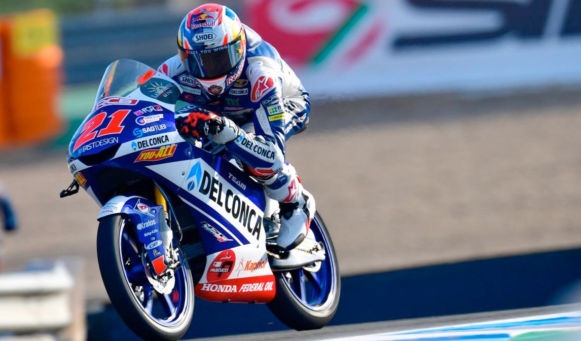 Moto3, Jerez: ‘Diggia’ segna il passo in FP1