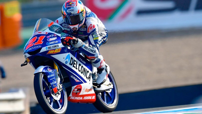 Moto3, Jerez: ‘Diggia’ segna il passo in FP1