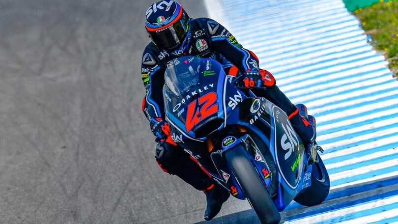 Moto2, Jerez: la zampata di Bagnaia nelle FP1