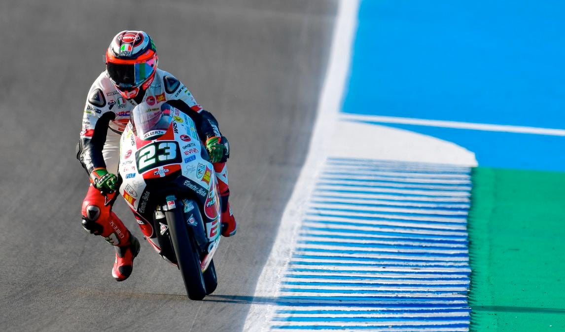 Moto3, Jerez: Antonelli detta legge il venerdì
