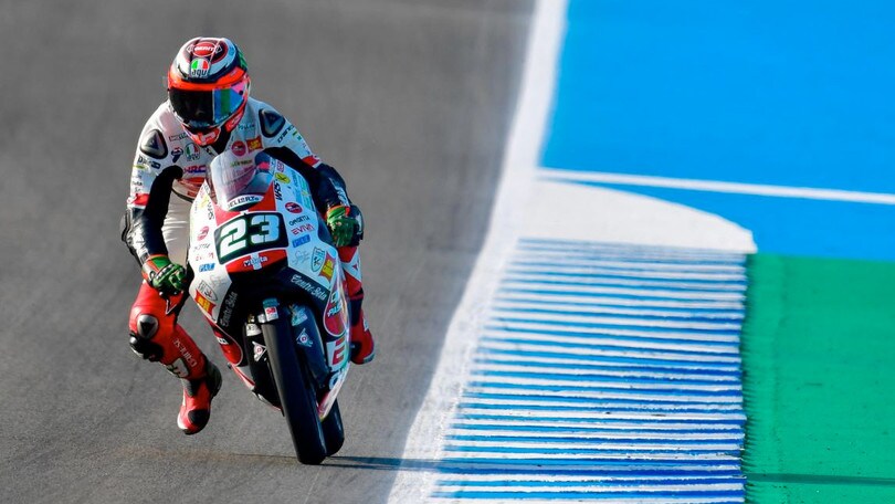 Moto3, Jerez: Antonelli detta legge il venerdì