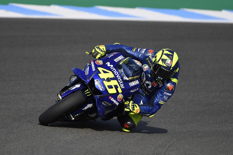 MotoGP Jerez, Rossi: ‘quando si alzano le temperature, vado in crisi’