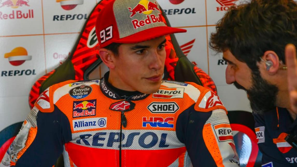 MotoGP: test al Mugello Marquez svetta e cade nel Day1