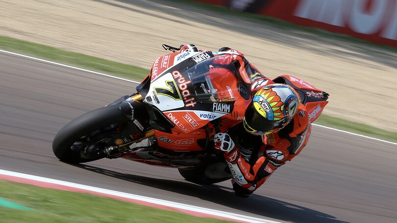 SBK Imola: la zampata di Davies in FP3