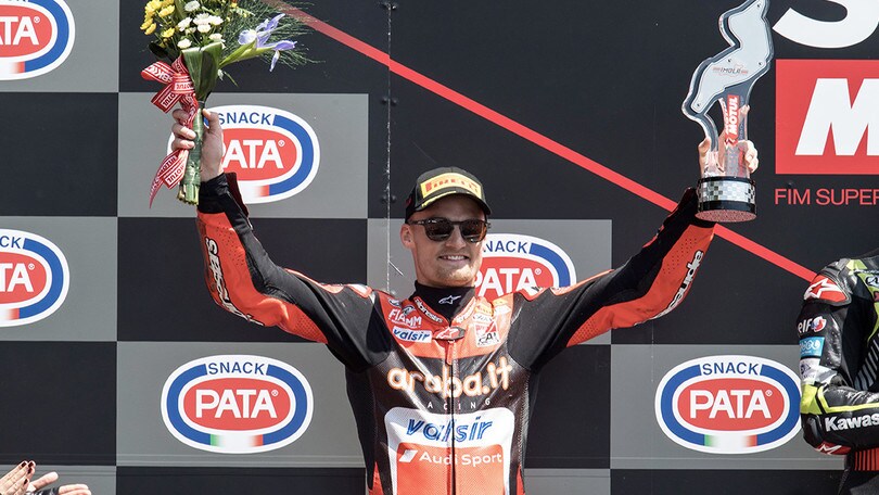 SBK Imola, Davies: “In difficoltà in entrata in curva e in accelerazione…”