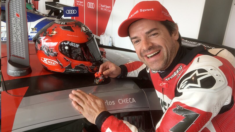 Carlos Checa: podio con l’Audi al Nurburgring