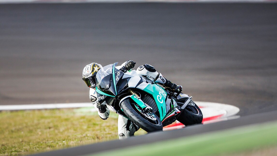 La MotoE a Le Mans con de Puniet