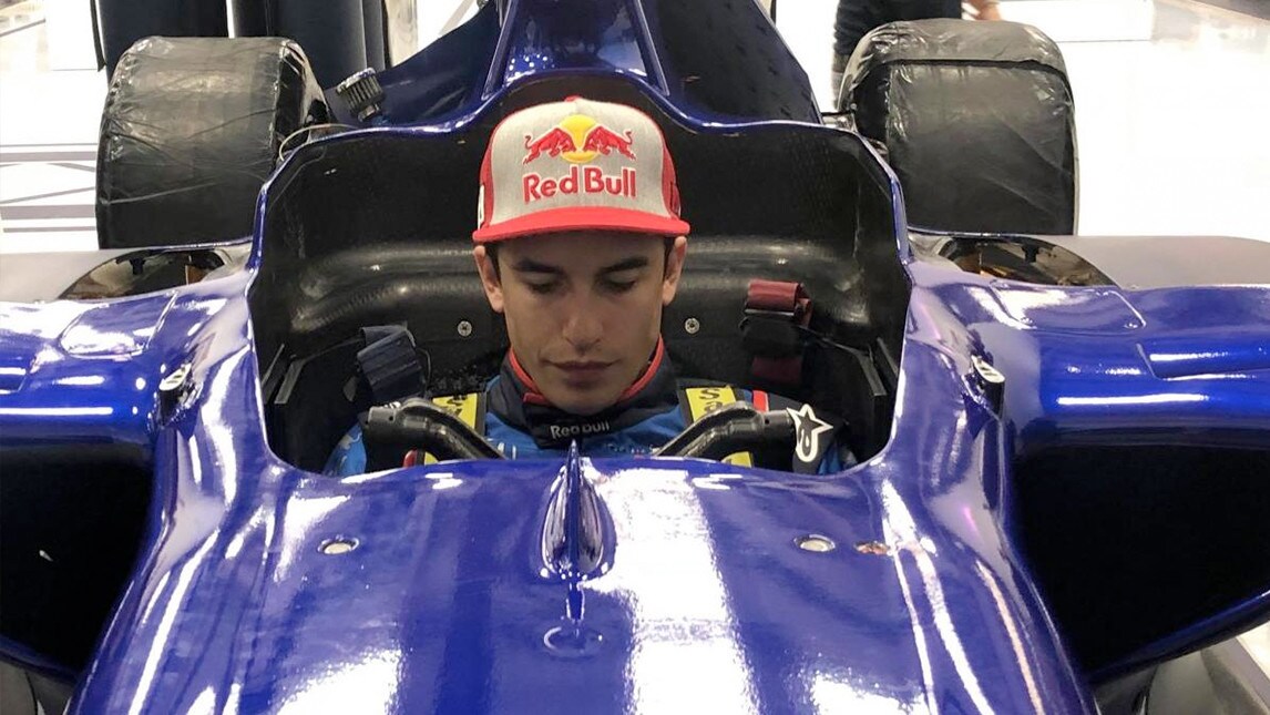 MotoGP: Marquez proverà la Red Bull di F1