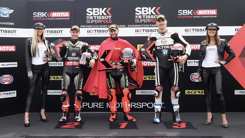 SBK: record di pole per Sykes a Donington